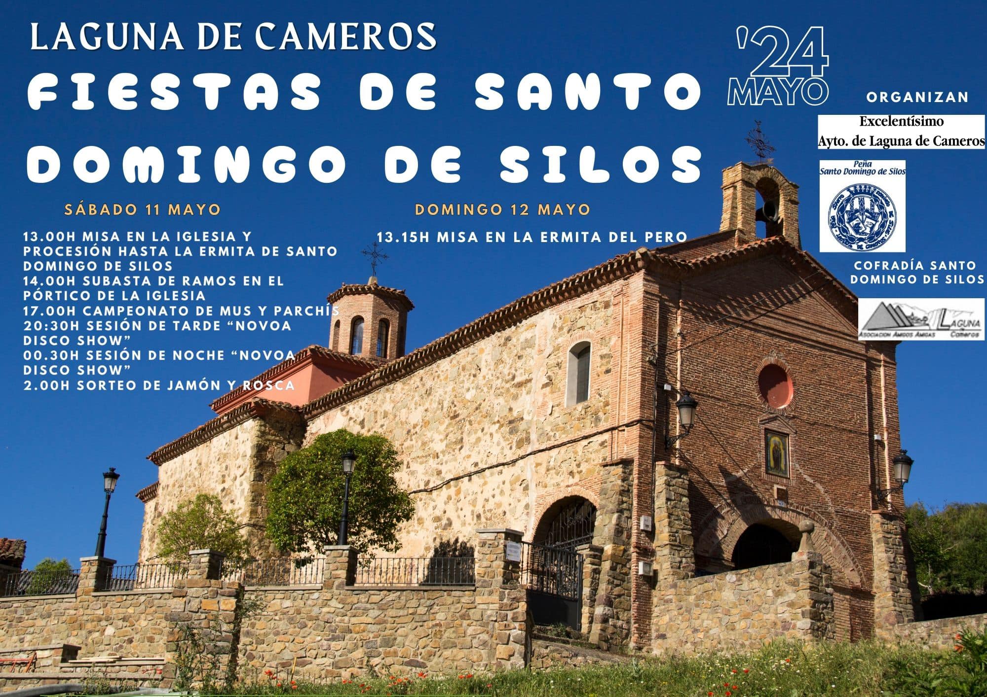 Fiestas patronales en honor a Santo Domingo de Silos 2024 Laguna de Cameros